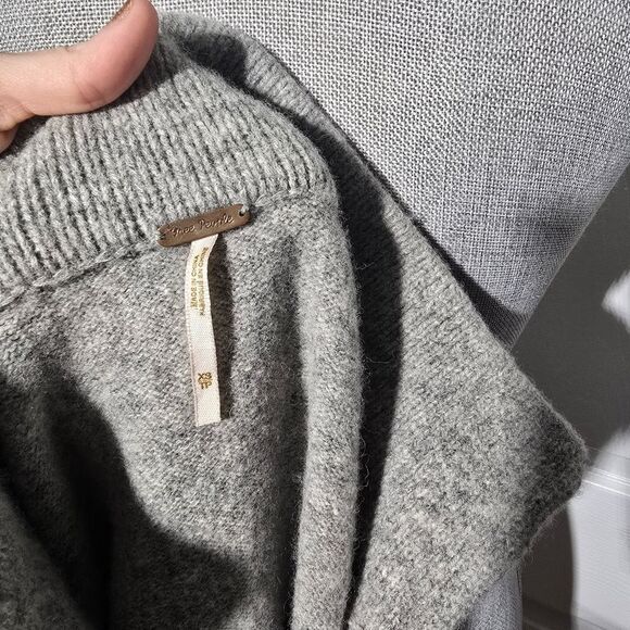 FREE PEOPLE wool Blend Cardigan - Picture 6 of 7